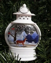 YILBAŞI NOEL GEMİCİ FENERİ LED IŞIKLI FENER DEKOR MASA LAMBASI YILBAŞI HEDİYELERİ NOEL BABA GEYİK FİGÜRLÜ LAMBA thumbnail 2