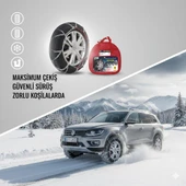 Space X Model 4x4 Güçlü Premium Lastik Kar Zinciri - Grup 38 thumbnail 1