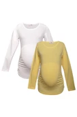 LuvmaBelly MYRA2309_2308 Hamile tshirt seti - 1