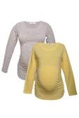 LuvmaBelly MYRA2309_2304 Hamile tshirt seti - 1