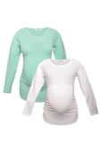 LuvmaBelly MYRA2306_2308 Hamile tshirt seti - 1
