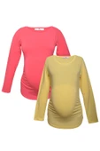 LuvmaBelly MYRA2309_2305 Hamile tshirt seti - 1
