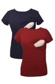 LuvmaBelly MYRA2502_2504 Emzirme tshirt seti - 1