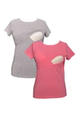 LuvmaBelly MYRA2503_2506 Emzirme tshirt seti - 1
