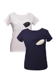 LuvmaBelly MYRA2516_2504 Emzirme tshirt seti - 1