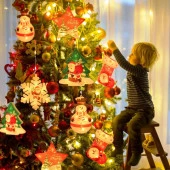 PROFESYONEL NOEL SALKIM LED IŞIK YILBAŞI IŞIKLARI SALKIM IŞIK 3.20 METRE GÜN IŞIĞI LED IŞIK MODLU IŞIK VİTRİN DEKORU YILBAŞI AĞACI IŞIKLARI - 1