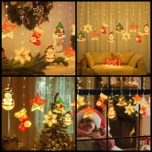 PROFESYONEL NOEL SALKIM LED IŞIK YILBAŞI IŞIKLARI SALKIM IŞIK 3.20 METRE GÜN IŞIĞI LED IŞIK MODLU IŞIK VİTRİN DEKORU YILBAŞI AĞACI IŞIKLARI - 2