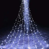 WHİTE LİGHT LED LİGHT 10 METRE BEYAZ LED IŞIK CHRİSTMAS TREE WHİTE LED LİGHT 100 LED 220V FİŞLİ IŞIK İP LED IŞIK thumbnail 1