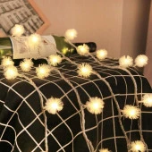 KİRPİ TOP LED IŞIK YILBAŞI AĞACI IŞIĞI NOEL LED IŞIK KİRPİ GÜN IŞIĞI LED IŞIK İP LED IŞIK MODLU 220V FİŞLİ thumbnail 1