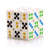 3X3 ZAR ZEKA KÜPÜ 3X3 ZAR SABIR KÜPÜ ZAR RUBİKS CUBE 3X3 ZEKA KÜPÜ AKIL OYUNLARI TAKILMA YAPMAYAN KÜP thumbnail 3