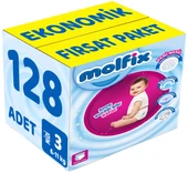 Molfix Külot Bebek Bezi Beden:3 (6-11KG) Midi 128 Adet Ekonomik Fırsat Pk - 1