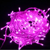 PİNK COLORS LED LİGHT 10 METRE PEMBE LED IŞIK PEMBE İP LED IŞIK PEMBE KABLO IŞIK 220V FİŞLİ PEMBE IŞIK thumbnail 1