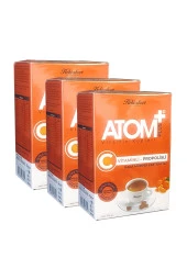 HEKİMHAN 3 Kutu Atom Çayı Atom Plus Vitamin Küpleri C Vitamin + Propolis Atom Küpü - 2