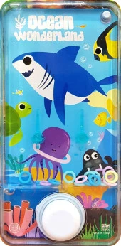 BLUE WATER RİNG GAME WATER RİNG OKYANUS DÜNYASI SULU HALKA OYUNU TRANSPARENT OCEAN WORLD FOR KİDS thumbnail 3