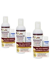 FİYTO Sarımsak Özlü Şampuan 3 Ad. X 500 Ml &#43 Saç Serumu 75 Ml - 1