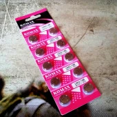 BUTTON ALKALINE BATTERY AG SERİA AG 12 PİL LR43 PİL SR386 PİL SR43 PİL 186 PİL SAAT PİLİ YEDEK PİL - 1