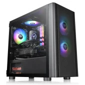 THERMALTAKE V150 Breeze TG 3x120 mm ARGB Fanli MicroATX Oyuncu Kasasi - 1