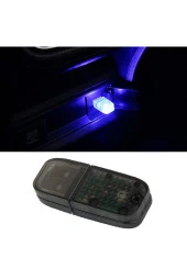 Mega Oto Market Usb Mini Led Lamba Disko 7 Renkli 12 Volt Dekoratif Işık Ev Araba Dış Mekan Uyumlu - 2