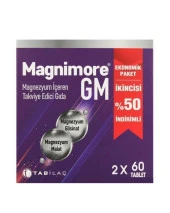Magnimore GM Magnezyum 2x60 Tablet- 2.si 50 İndirimli - 1