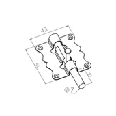 Beşel Kelebek Sürgü thumbnail 2