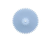 20 Adet Plastik  Dişli (28X28X6.5 MM İÇ ÇAPI: 2MM) - 3