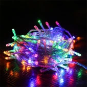 10 METRE RENKLİ LED IŞIK RENKLİ İP LED IŞIK KABLO IŞIK 220V FİŞLİ IŞIK DEKORASYON IŞIĞI NOEL IŞIĞI - 3