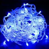 10 METRE MAVİ LED IŞIK MAVİ İP LED IŞIK KABLO IŞIK 220V FİŞLİ IŞIK DEKORASYON IŞIĞI MAVİ NOEL IŞIĞI thumbnail 1