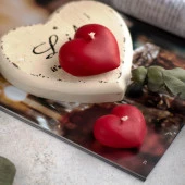 VIP DEKOR DÜĞÜN MUMLARI HEART RED FLOATİNG WATER CANDLE 24 ADET KIRMIZI SU MUMU SUDA YÜZEN MUM thumbnail 2