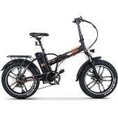 Rks Rs3 Pro X Katlanır Elektrikli Bisiklet Siyah - 1
