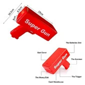 1 PCS VIP QUALITY AUTOMATIC MONEY THROWING GUN VIP OTOMATİK PARA FIRLATMA TABANCASI YILBAŞI OYUNLARI thumbnail 8