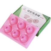 Vantuz Silikon Selülit & Masaj Kupası 6lı Set - 1