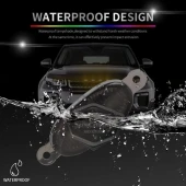 Üniversal Oto RGB Ön Panjur Ledi App Kontrollü Araç Ön Izgara Aydınlatma Off Road Suv Dekoratif Panjur Lambası 4lü 12V thumbnail 8