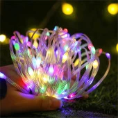 DIŞ MEKAN IŞIĞI RGB LED LİGHT WATERPROOF 3X2 SALKIM GÜN IŞIĞI RENKLİ LED IŞIK SU GEÇİRMEZ 200 LEDLİ - 7