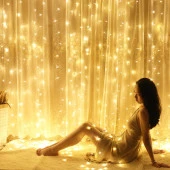 2X2 METRE 10 DALLI 140 LEDLİ GÜN IŞIĞI SALKIM LED IŞIK SALKIM IŞIK GÜN IŞIĞI LED IŞIK MODLU FİŞLİ thumbnail 1