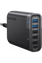 RavPower  Rp-um002 6 Port Usb Usb-c Filehub Şarj Ve Aktarma Istasyonu - 1