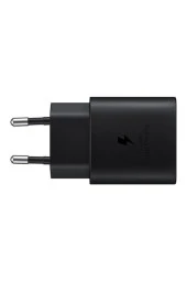 Samsung  Galaxy S23 Ultra Type-C Fast Şarj Adaptörü 25W Siyah (Samsung Türkiye Garantili) - 1