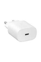 Samsung  Galaxy S23 Type-C Fast Şarj Adaptörü 25W Beyaz (Samsung Türkiye Garantili) - 1