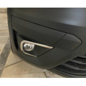 Renault Express Krom Sis Çerçevesi 2 Parça 2021+ Paslanmaz Çelik - 6