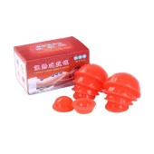 Vantuz Silikon Selülit & Masaj Kupası 12li Set - 1