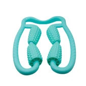 Selülit Masaj Rulosu 4 Topuzlu Masaj Aparatı Yeşil Renk thumbnail 2