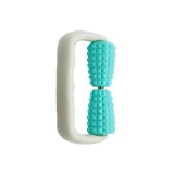 Tutma Kollu Selülit Masaj Rulosu 2 Topuzlu Roller Yeşil Renk - 2