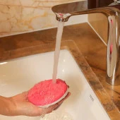 Selülit Masaj Fırçası Vücut Masaj Aleti Pembe Renk thumbnail 2