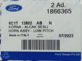Ford Transit Salyangoz Korna Takımı 2 Adet Fomoco Orjinal İtalyan 2006-2013 - 9