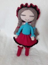 Ceylan Bebek Amigurumi Organik Oyuncak - 1