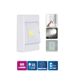 Klaus Yapışkanlı Led Duvar Lambası 1W 4 Kalem Pil (Dahil Değil) thumbnail 2