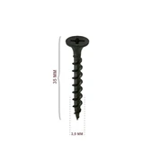 Alçıpan Vidası Seyrek Dişli 3.5x35 1000 Ad - 1