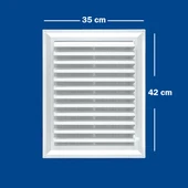 Güloğlu Panpen Plastik Menfez Panjur 35x42cm thumbnail 2