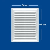 Güloğlu Panpen Plastik Menfez Panjur 64x64cm thumbnail 2