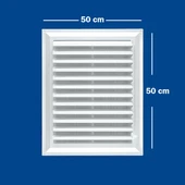 Güloğlu Panpen Plastik Menfez Panjur 50x50cm thumbnail 2