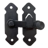 Fransız Kilidi Bahçe Kapısı Mandalı Siyah thumbnail 1